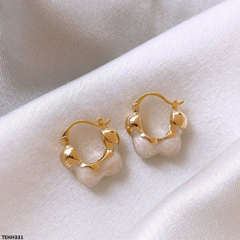 TEHH331 ZCD Round Ear Hoops Pair