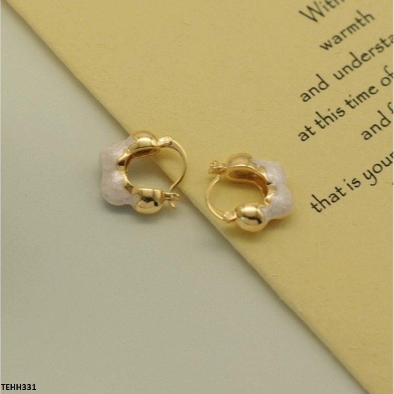 TEHH331 ZCD Round Ear Hoops Pair