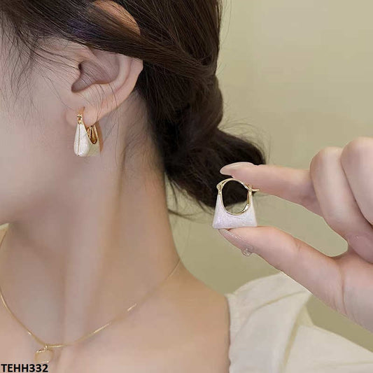 TEHH332 SIQ Bag Hoops Pair