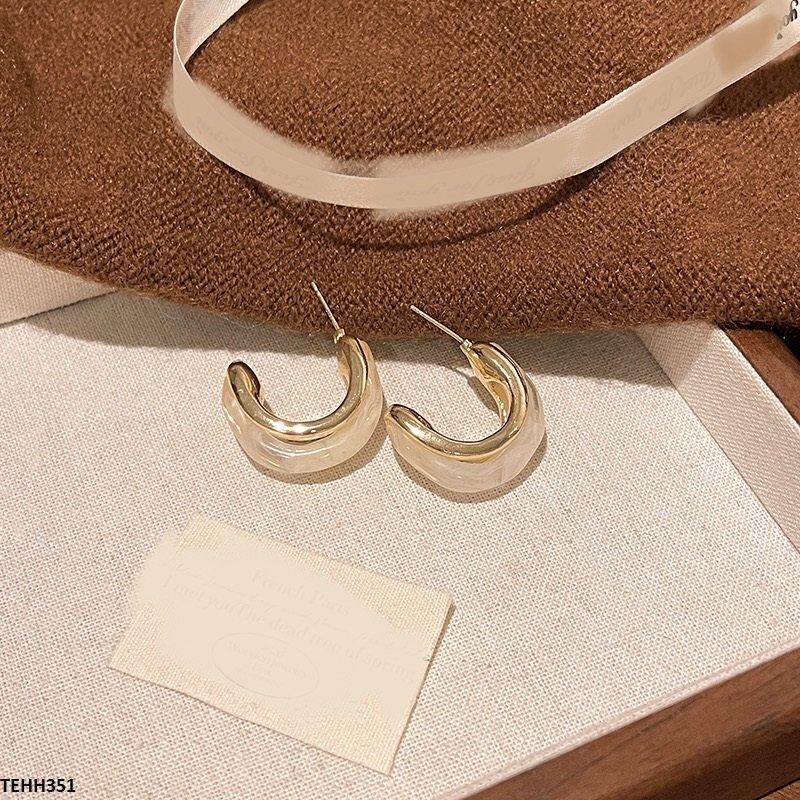 TEHH351 HJF Triple Layard Ear Hoops Pair