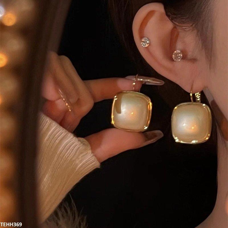 TEHH369 ZCD Square Hoops Pair