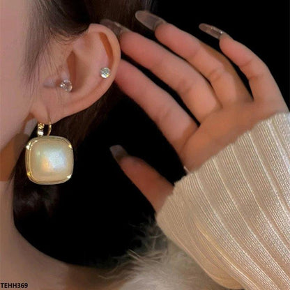 TEHH369 ZCD Square Hoops Pair