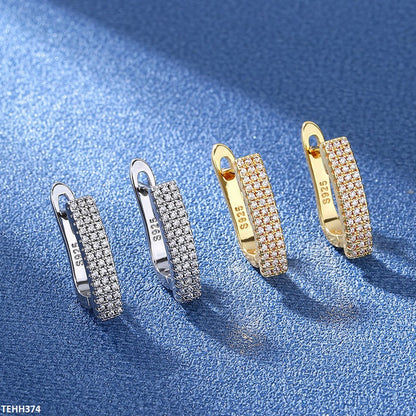 TEHH374 BLX Stick Ear Hoops Pair