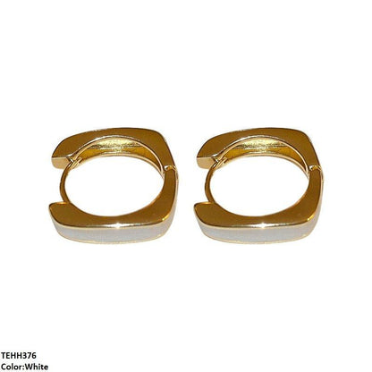 TEHH376 SIQ Ear Hoops Pair