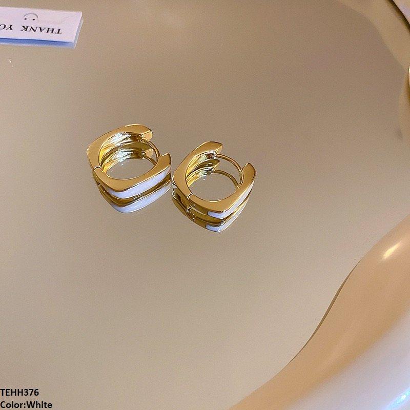TEHH376 SIQ Ear Hoops Pair