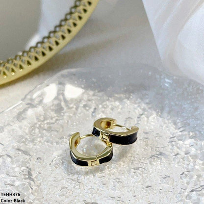 TEHH376 SIQ Ear Hoops Pair