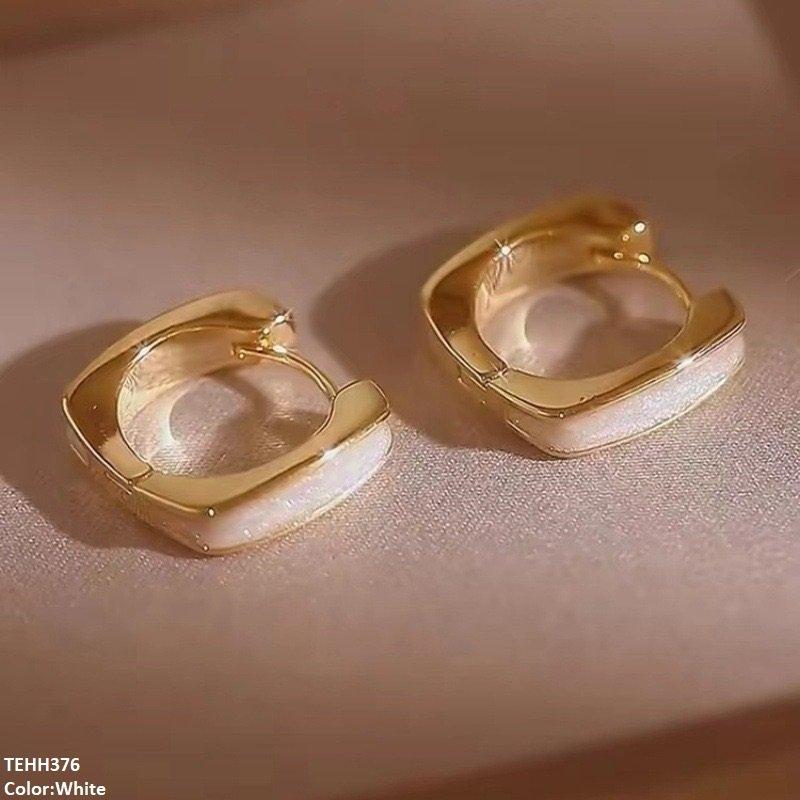 TEHH376 SIQ Ear Hoops Pair