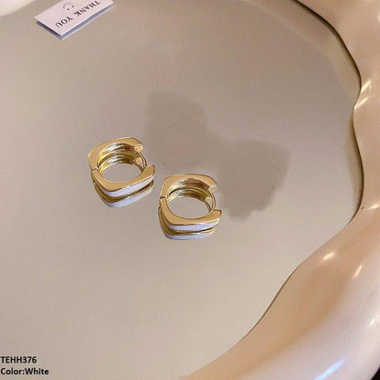 TEHH376 SIQ Ear Hoops Pair