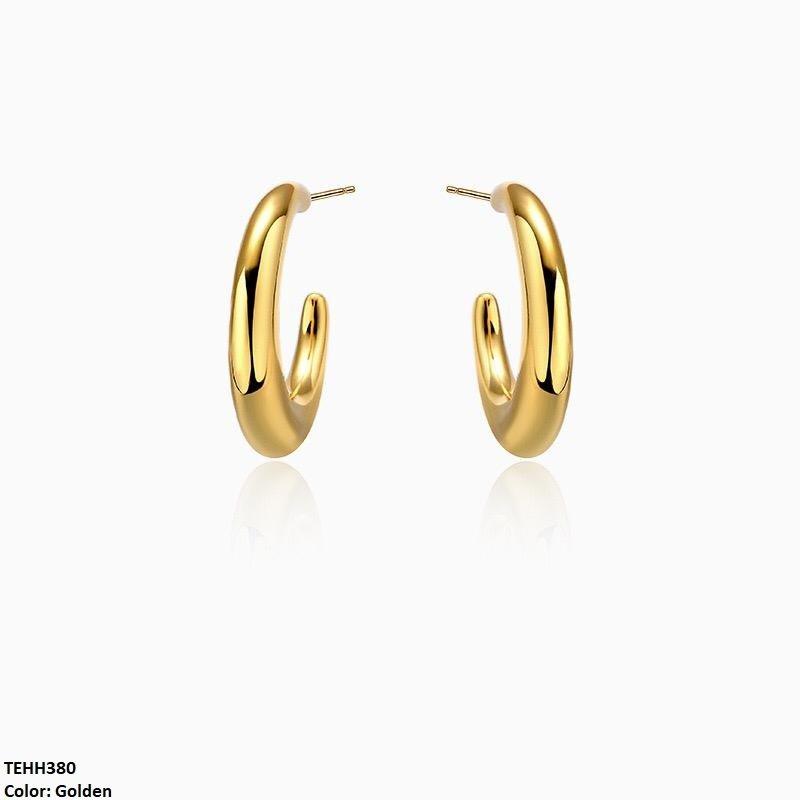 TEHH380 YYE C/Shape Ear Hoops Pair
