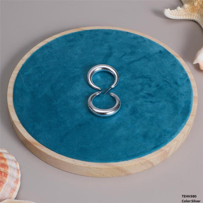 TEHH380 YYE C/Shape Ear Hoops Pair
