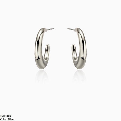 TEHH380 YYE C/Shape Ear Hoops Pair
