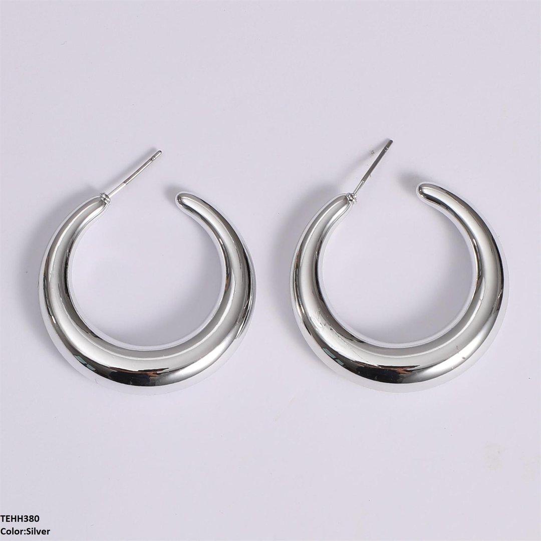 TEHH380 YYE C/Shape Ear Hoops Pair