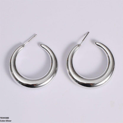 TEHH380 YYE C/Shape Ear Hoops Pair