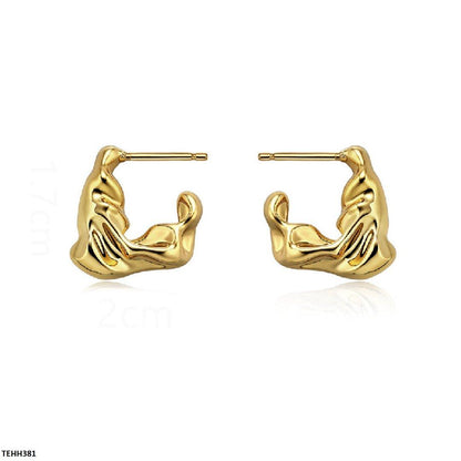 TEHH381-YYE TEHH381 YYE Ear Hoops Pair