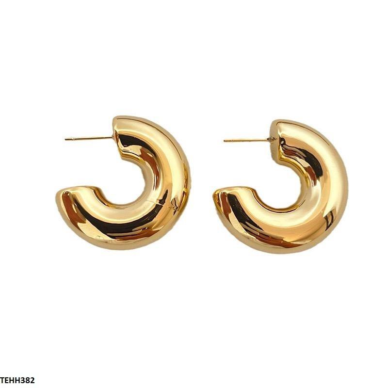 TEHH382-YYE TEHH382 YYE C/Shape Ear Hoops Pair