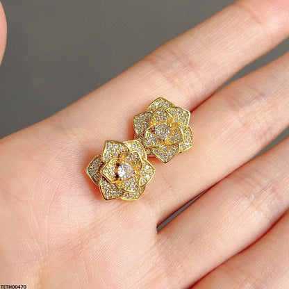 TETH00470 CSH Flower Stud Tops - TETH