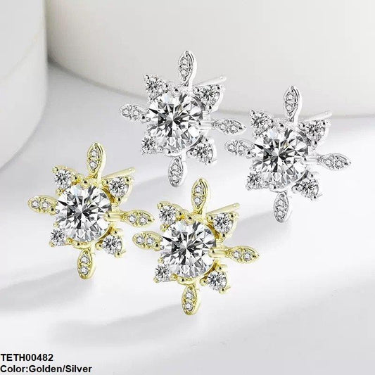 TETH00482 BLX Round Flower Tops Pair - TETH