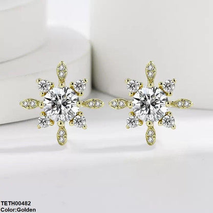 TETH00482 BLX Round Flower Tops Pair - TETH