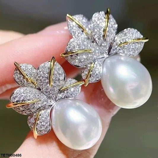 TETH00486 CSH Leaf Pearl Tops - TETH