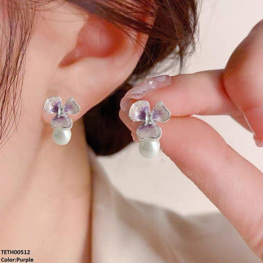 TETH00512 LSH Flower Pearl Tops Pair - TETH
