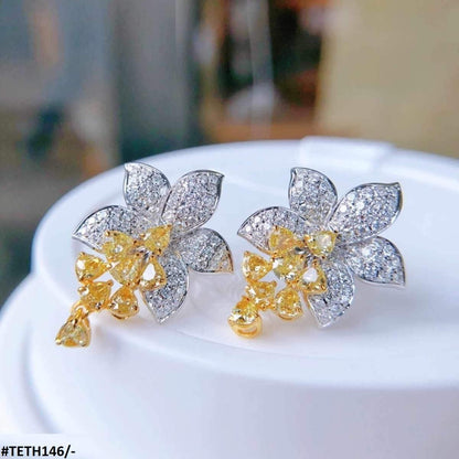 TETH146 GWH Earrings Flower