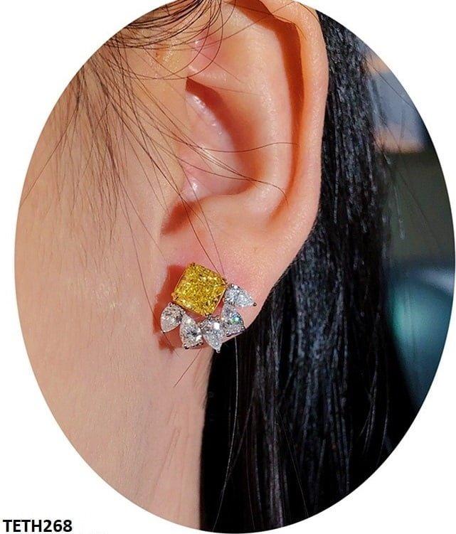 TETH268 CSH Cushion Stud Tops Pair