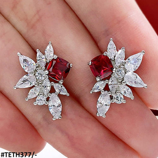 TETH377 CSH Flower Stud Tops Pair