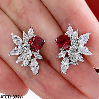 TETH377 CSH Flower Stud Tops Pair