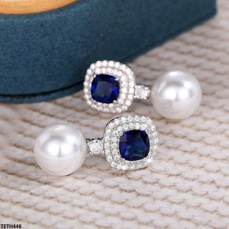 TETH448 CSH Pearl Round Tops Pair