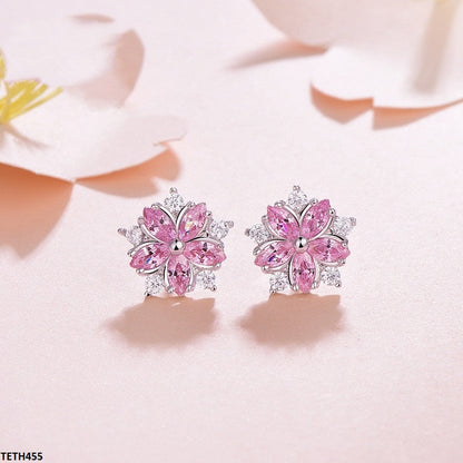 TETH455 BJF Flower Stud Tops