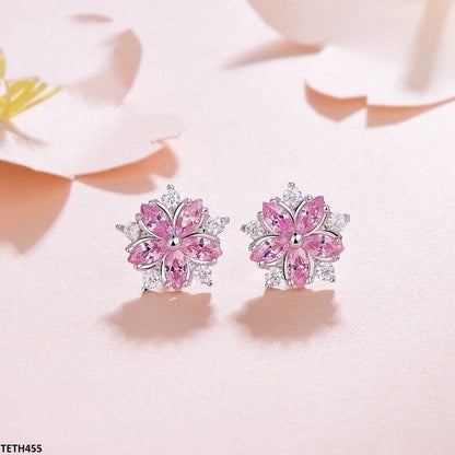 TETH455 BJF Flower Stud Tops