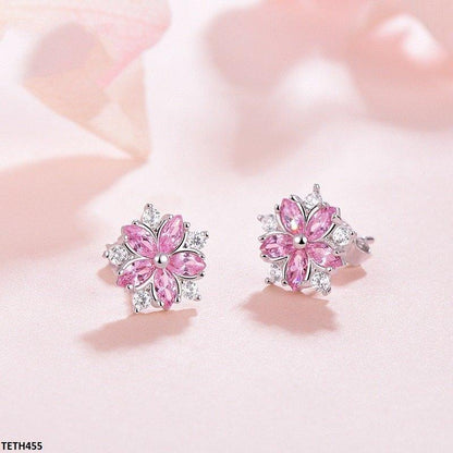 TETH455 BJF Flower Stud Tops