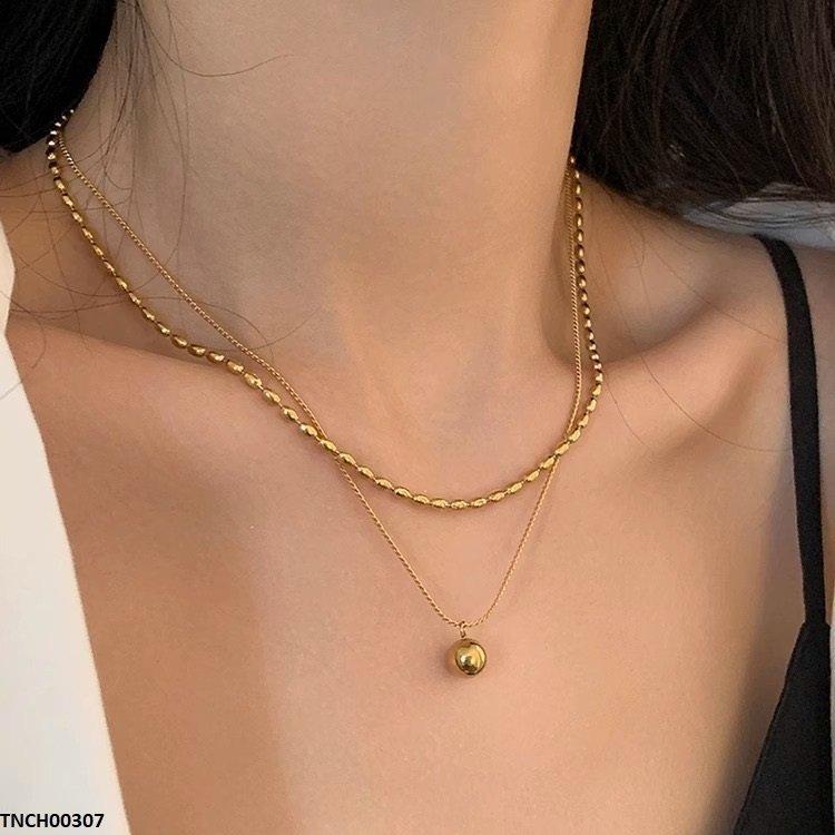 TNCH00307 DGF Stainless Steel Double Chain Ball Drop - TNCH