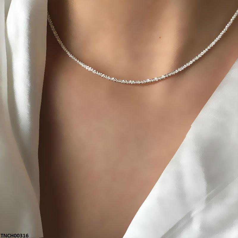 TNCH00316 WNS Sterling Silver Chain Necklace - TNCH