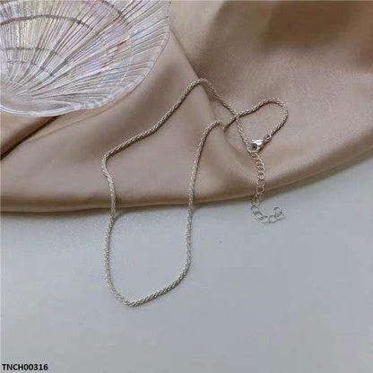 TNCH00316 WNS Sterling Silver Chain Necklace - TNCH