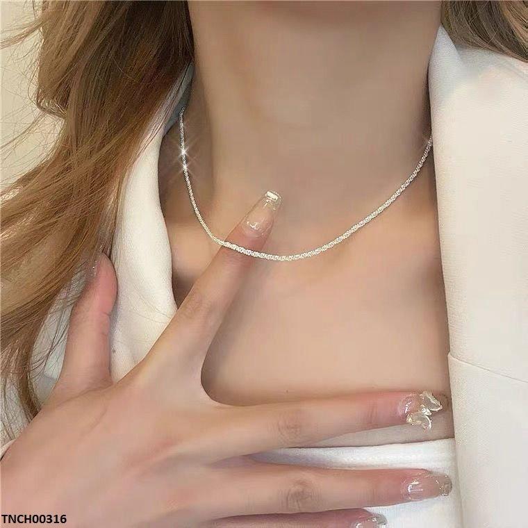 TNCH00316 WNS Sterling Silver Chain Necklace - TNCH