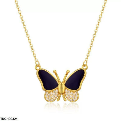 TNCH00321 ZFQ Butterfly Necklace - TNCH