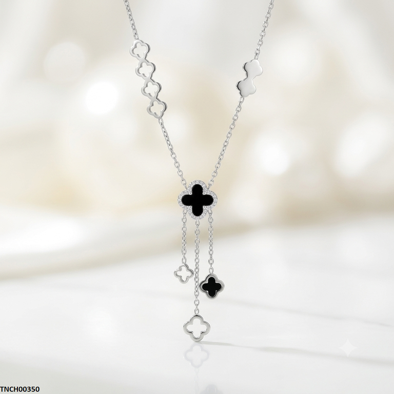 TNCH00350 QSJ Stainless Steel Star Wrist Necklace - TNCH