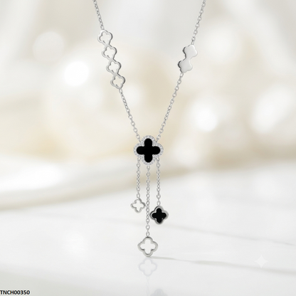 TNCH00350 QSJ Stainless Steel Star Wrist Necklace - TNCH