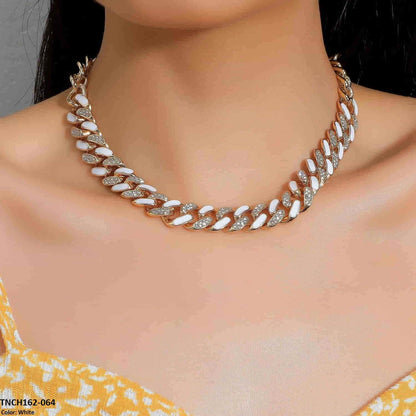 TNCH162 QWN Chain Necklace Adjustable