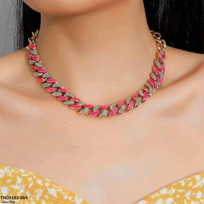 TNCH162 QWN Chain Necklace Adjustable