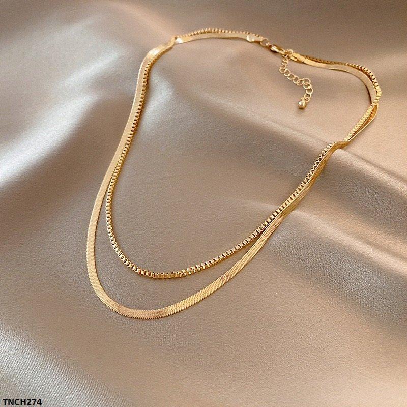 TNCH274 XST Double Chain Necklace