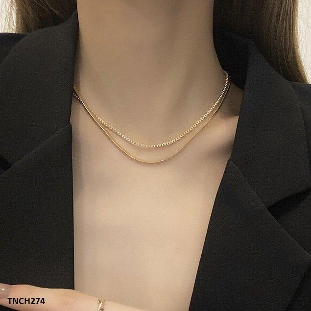 TNCH274 XST Double Chain Necklace