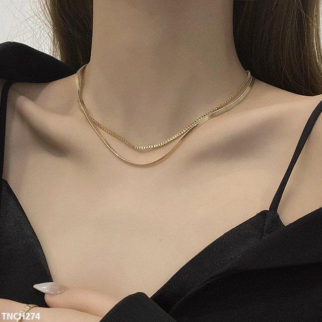 TNCH274 XST Double Chain Necklace