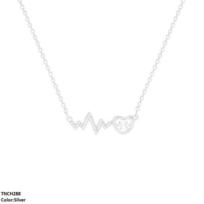 TNCH288 DDJ Heartbeat Necklace