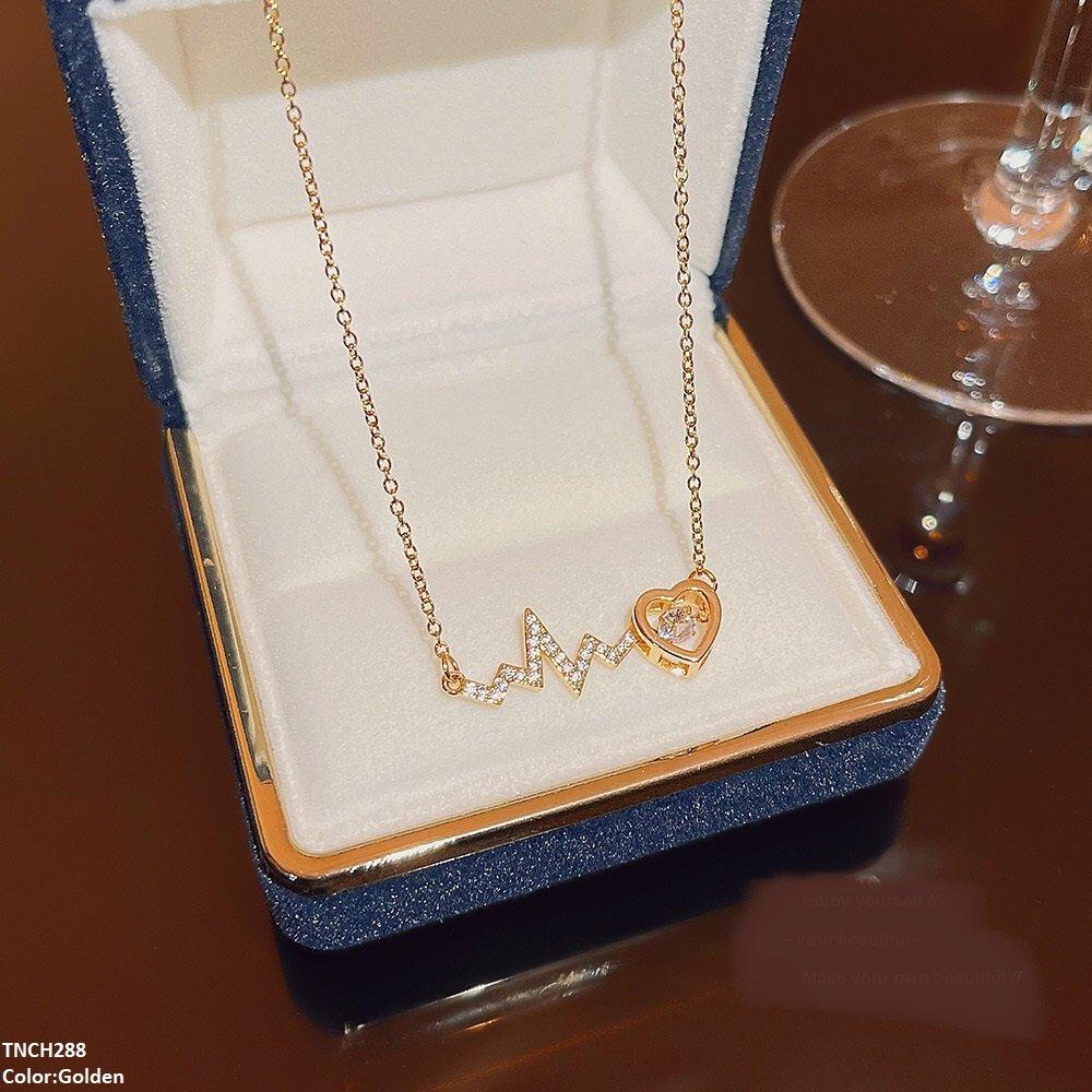 TNCH288 DDJ Heartbeat Necklace
