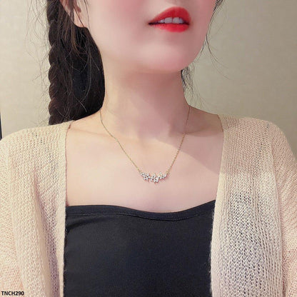TNCH290 DDJ Flower Necklace