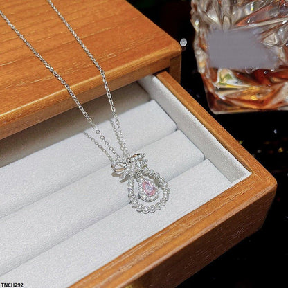 TNCH292 DDJ Double Tear Necklace