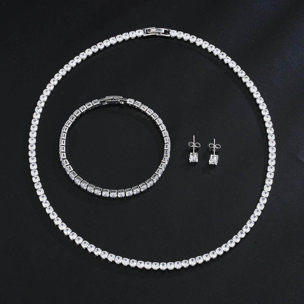 TNSH00112 BYJ Round Necklace Set - TNSH