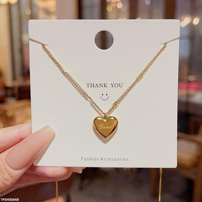 TPSH00648 DDJ Heart Love Pendent -TPSH
